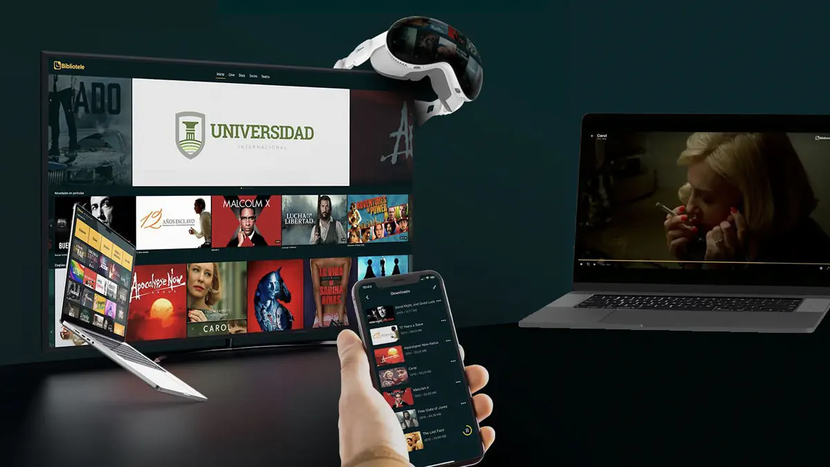 Plataforma Audiovisual para Bibliotecas