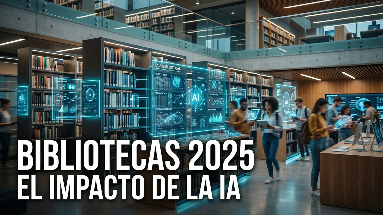 Miniatura del estreno del lunes 10: panel sobre IA y bibliotecas