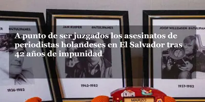 Periodistas holandeses